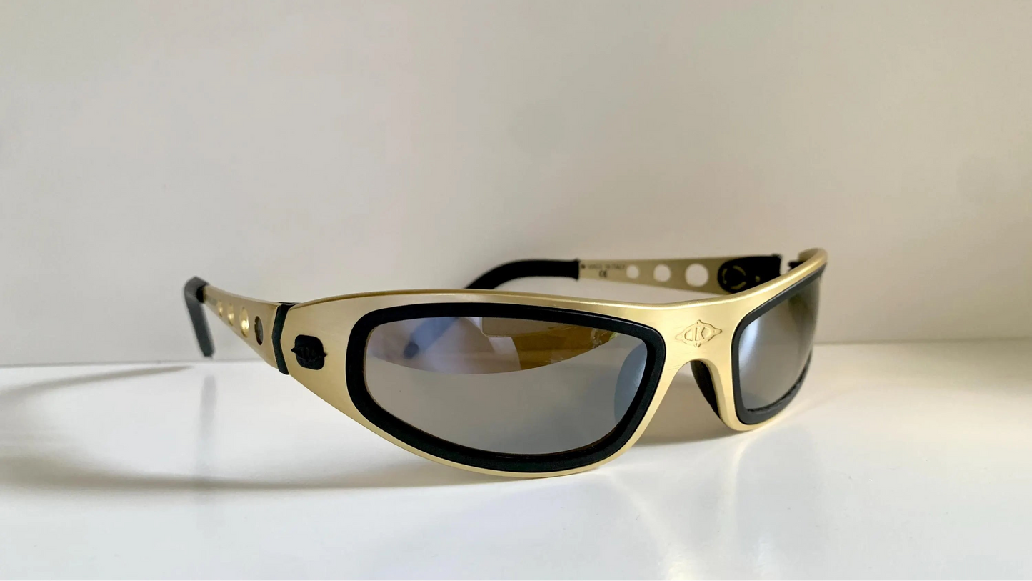 Killer Loop vintage 90s sunglasses - Vicious K0302 silver and black metal  frame