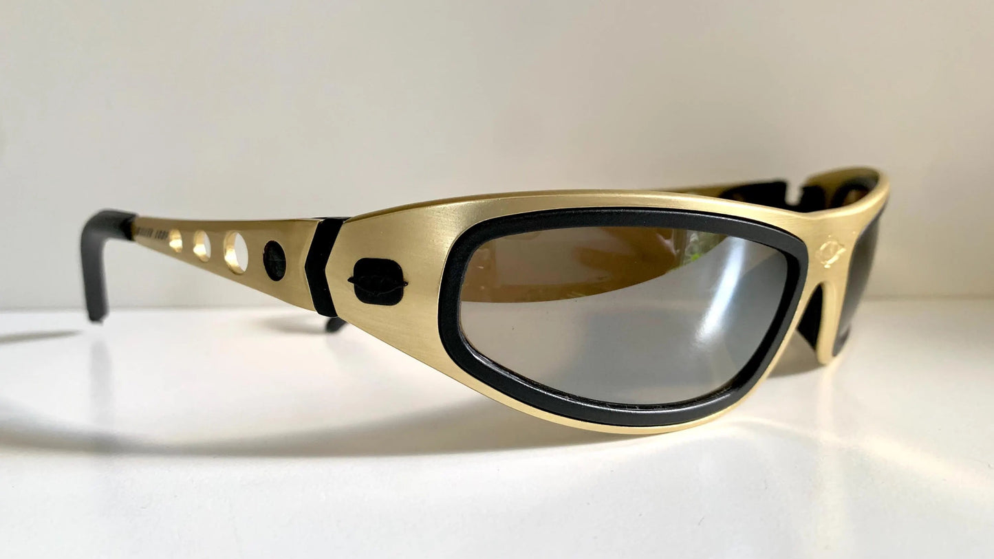 Killer Loop vintage 90s sunglasses - Vicious K0302 silver and black metal  frame