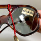 Vintage Loubsol 80s sunglasses - Brown acetate frames made in France