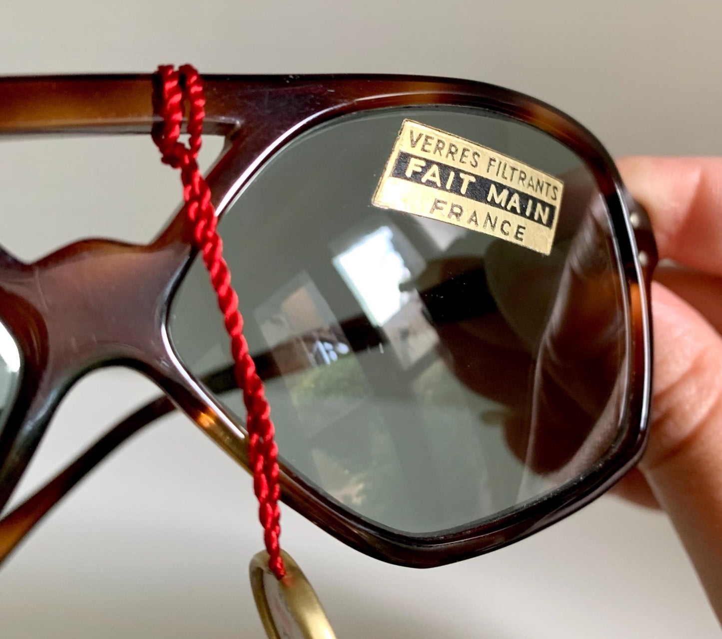 Vintage Loubsol 80s sunglasses - Brown acetate frames made in France