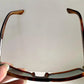 Vintage 80s sunglasses - Brown acetate frames made in France