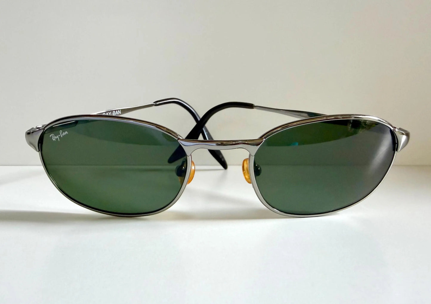 Ray Ban B&L USA vintage sunglasses - 90s W2841 Highstreet silver frames