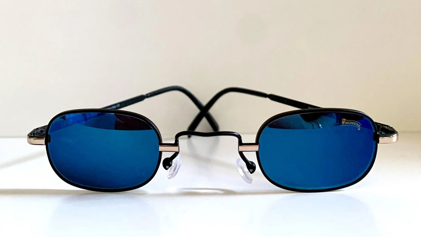 Winchester by Magic Line NOS 90s vintage sunglasses - XS mirrored frames