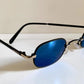 Winchester by Magic Line NOS 90s vintage sunglasses - XS mirrored frames