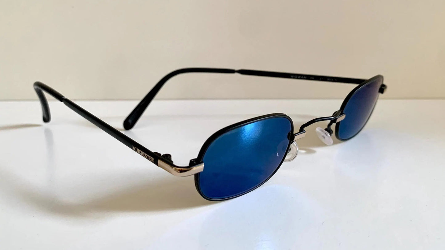 Winchester by Magic Line NOS 90s vintage sunglasses - XS mirrored frames