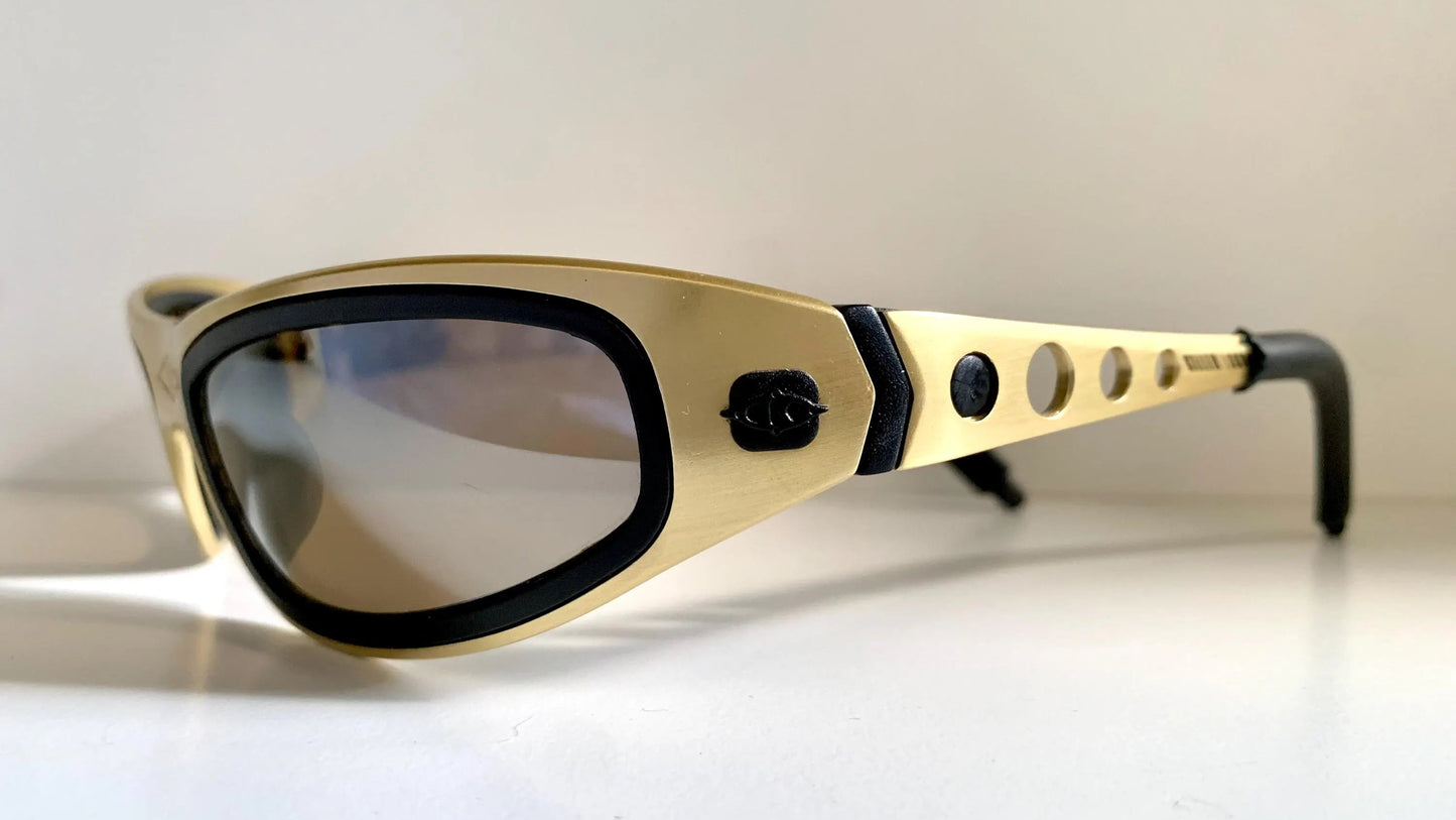 Killer Loop vintage 90s sunglasses - Vicious K0302 silver and black metal  frame