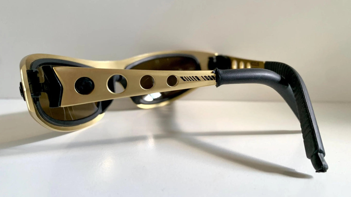 Killer Loop vintage 90s sunglasses - Vicious K0302 silver and black metal  frame