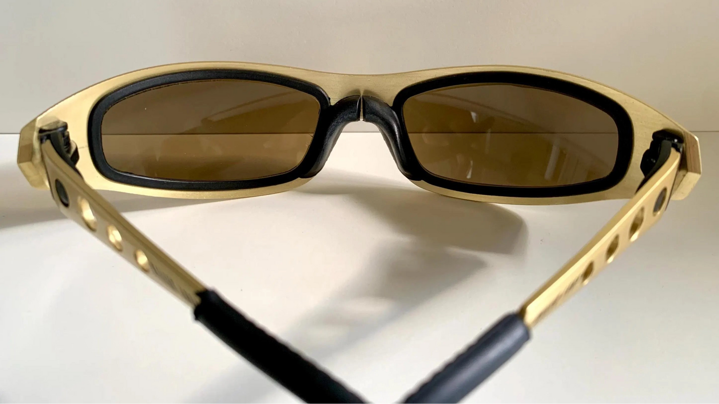Killer Loop vintage 90s sunglasses - Vicious K0302 silver and black metal  frame