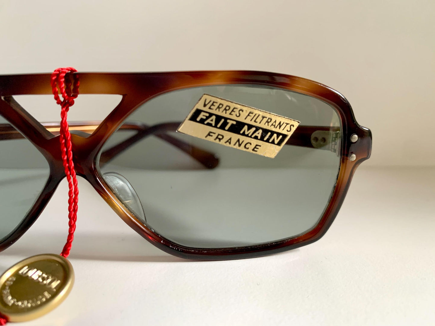 Vintage Loubsol 80s sunglasses - Brown acetate frames made in France