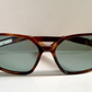 Vintage 80s sunglasses - Brown acetate frames made in France
