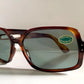 Vintage 80s sunglasses - Brown acetate frames made in France