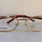 Yves Saint Laurent vintage glasses - YSL 80s golden frames with strass
