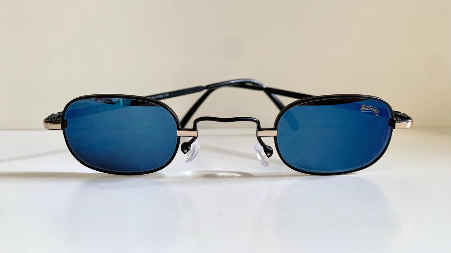 Winchester by Magic Line NOS 90s vintage sunglasses - XS mirrored frames