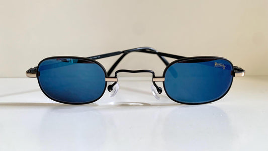 Winchester by Magic Line NOS 90er Jahre Vintage Sonnenbrille – XS verspiegelte Fassung
