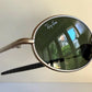 Ray Ban B&L ORBS USA vintage sunglasses - NOS W2389 Orbs silver matte frame