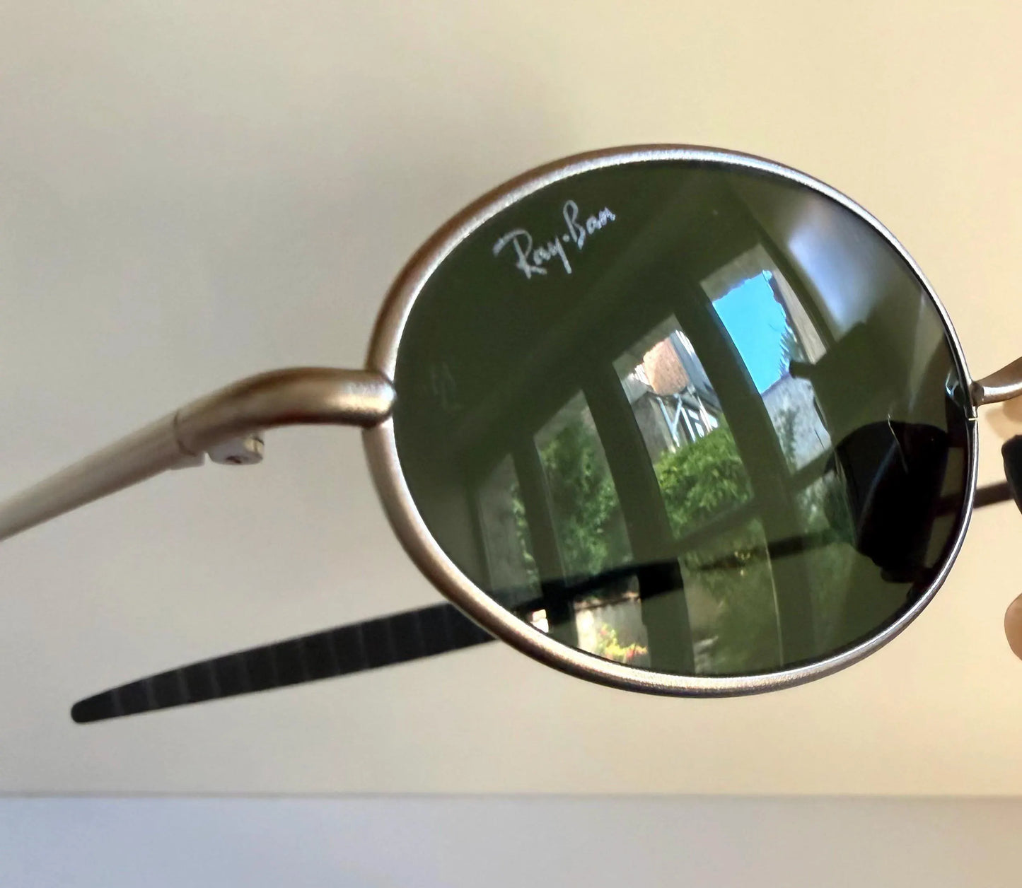 Ray Ban B&L ORBS USA vintage sunglasses - NOS W2389 Orbs silver matte frame