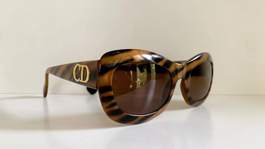 Christian Dior Vintage Sunglasses - 2974 animal print 90s frames