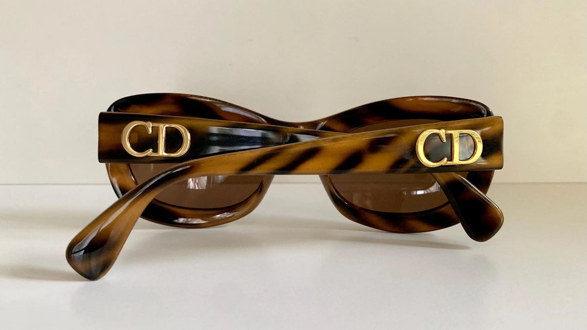 Christian Dior Vintage Sunglasses - 2974 animal print 90s frames