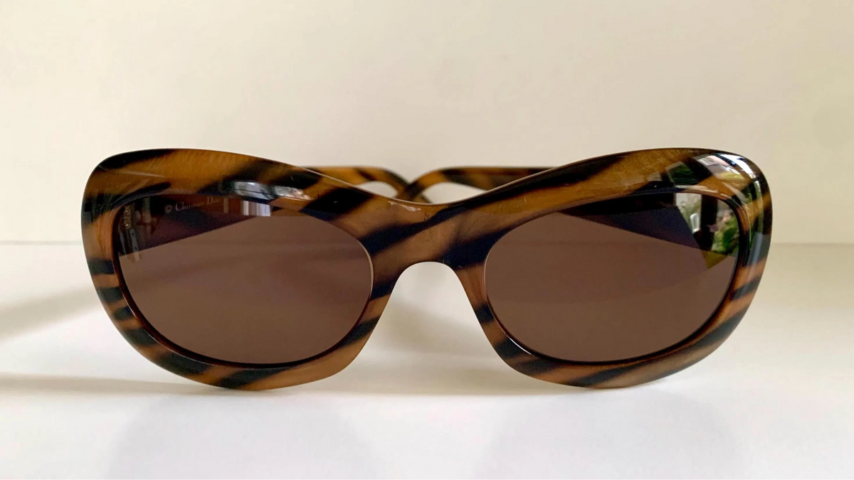 Christian Dior Vintage Sunglasses - 2974 animal print 90s frames