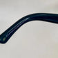 Gucci 90s vintage sunglasses - blue mirrored shield frame with buckle logos