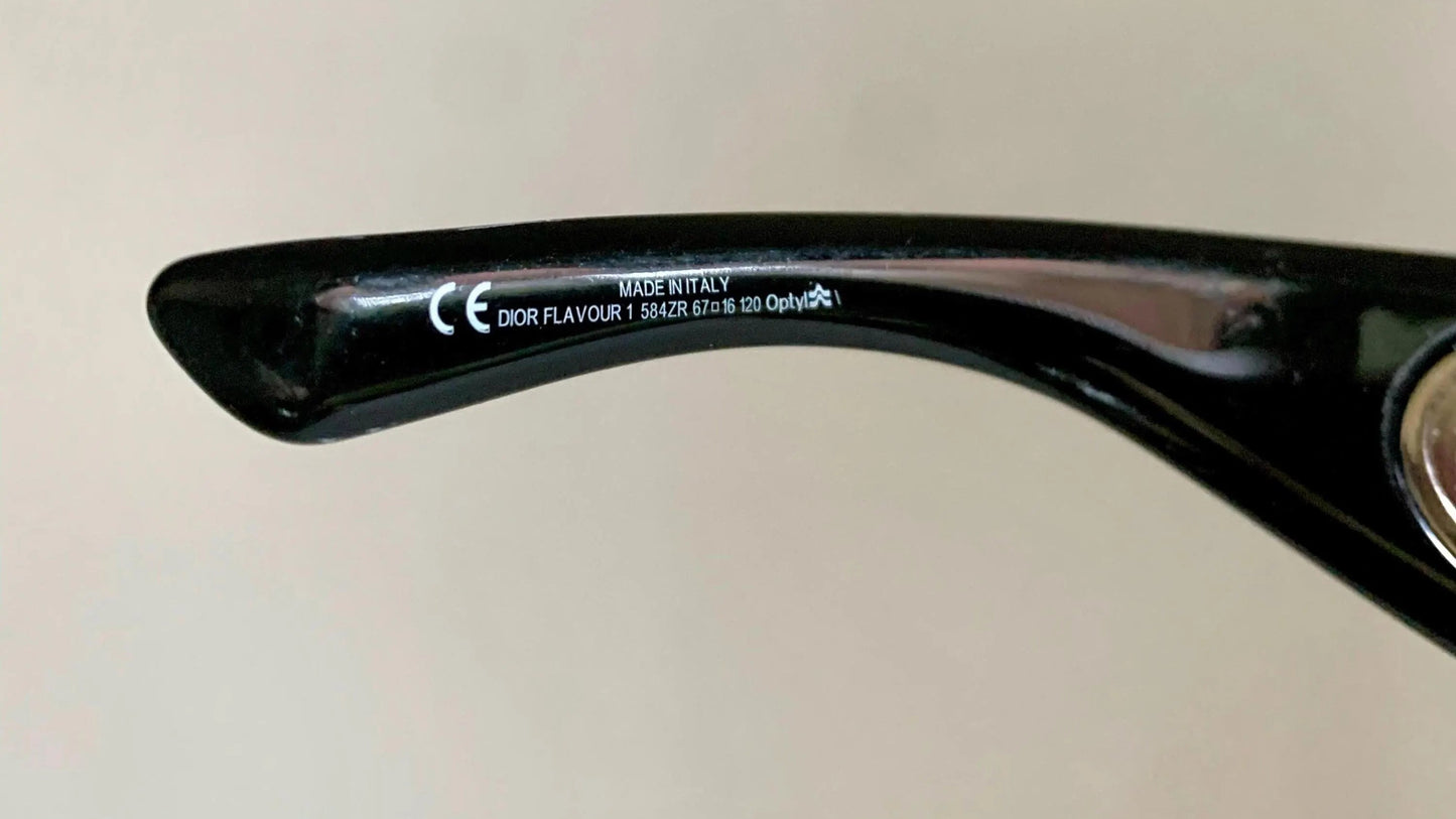 Christian Dior Vintage-Sonnenbrille – Flavour 1 XL Wrap-Rahmen