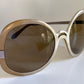 Vintage 80er-Jahre-Sonnenbrille – Braune Acetatrahmen, hergestellt in Frankreich