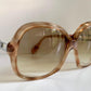 Vintage 80er-Jahre-Sonnenbrille – Braune Acetatrahmen, hergestellt in Frankreich