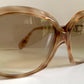 Vintage 80er-Jahre-Sonnenbrille – Braune Acetatrahmen, hergestellt in Frankreich