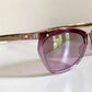 Gucci 00s vintage sunglasses - purple frame with Gucci logos