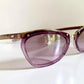 Gucci 00s vintage sunglasses - purple frame with Gucci logos