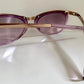 Gucci 00s vintage sunglasses - purple frame with Gucci logos