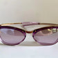 Gucci 00s vintage sunglasses - purple frame with Gucci logos