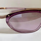 Gucci 00s vintage sunglasses - purple frame with Gucci logos
