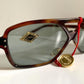 Vintage Loubsol 80s sunglasses - Brown acetate frames made in France