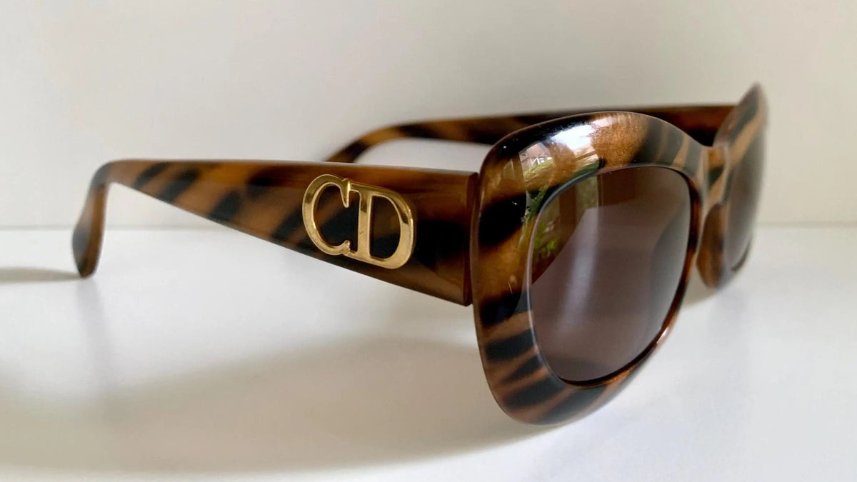 Christian Dior Vintage Sunglasses - 2974 animal print 90s frames