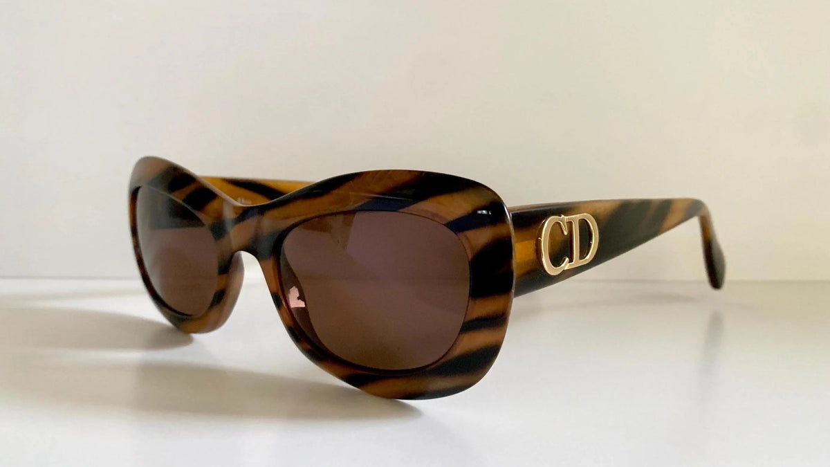Christian Dior Vintage Sunglasses - 2974 animal print 90s frames