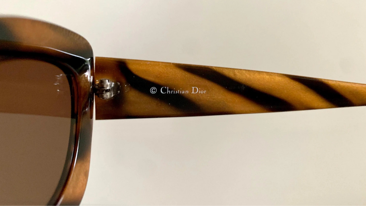 Christian Dior Vintage Sunglasses - 2974 animal print 90s frames