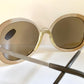 Vintage 80er-Jahre-Sonnenbrille – Braune Acetatrahmen, hergestellt in Frankreich
