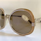 Vintage 80er-Jahre-Sonnenbrille – Braune Acetatrahmen, hergestellt in Frankreich
