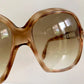 Vintage 80er-Jahre-Sonnenbrille – Braune Acetatrahmen, hergestellt in Frankreich