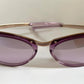 Gucci 00s vintage sunglasses - purple frame with Gucci logos