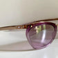 Gucci 00s vintage sunglasses - purple frame with Gucci logos