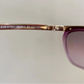 Gucci 00s vintage sunglasses - purple frame with Gucci logos