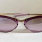 Gucci 00s vintage sunglasses - purple frame with Gucci logos