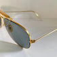 Ray Ban B&L USA 58mm Outdoorsman Blue Changeables 80s vintage sunglasses