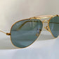 Ray Ban B&L USA 58mm Outdoorsman Blue Changeables 80s vintage sunglasses