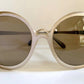 Vintage 80er-Jahre-Sonnenbrille – Braune Acetatrahmen, hergestellt in Frankreich