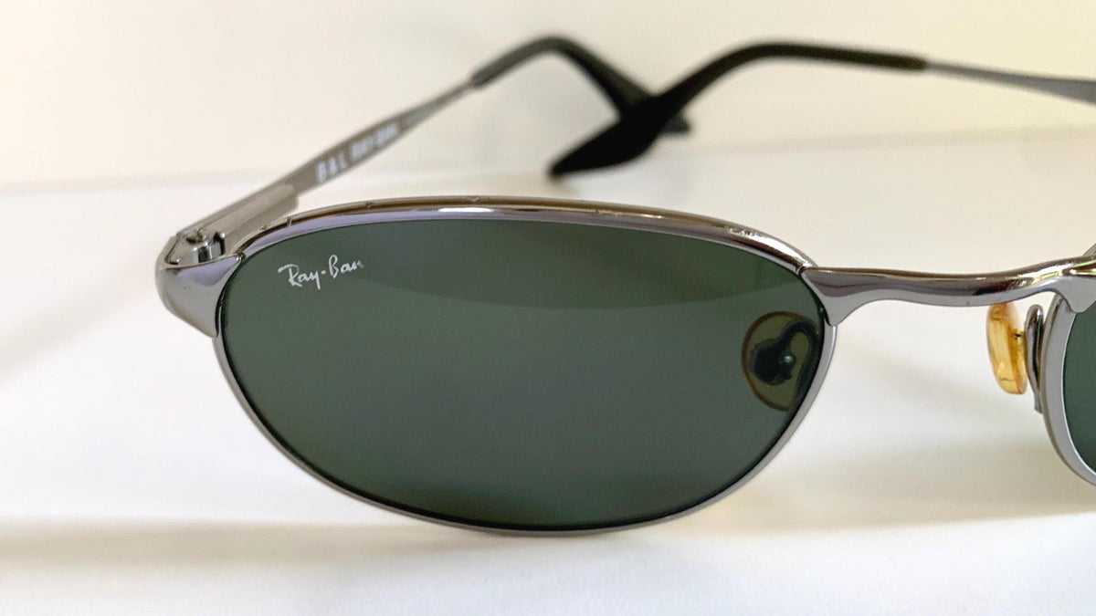 Ray Ban B&L USA vintage sunglasses - 90s W2841 Highstreet silver frames