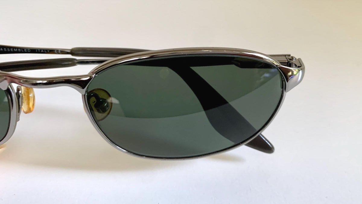 Ray Ban B&L USA vintage sunglasses - 90s W2841 Highstreet silver frames