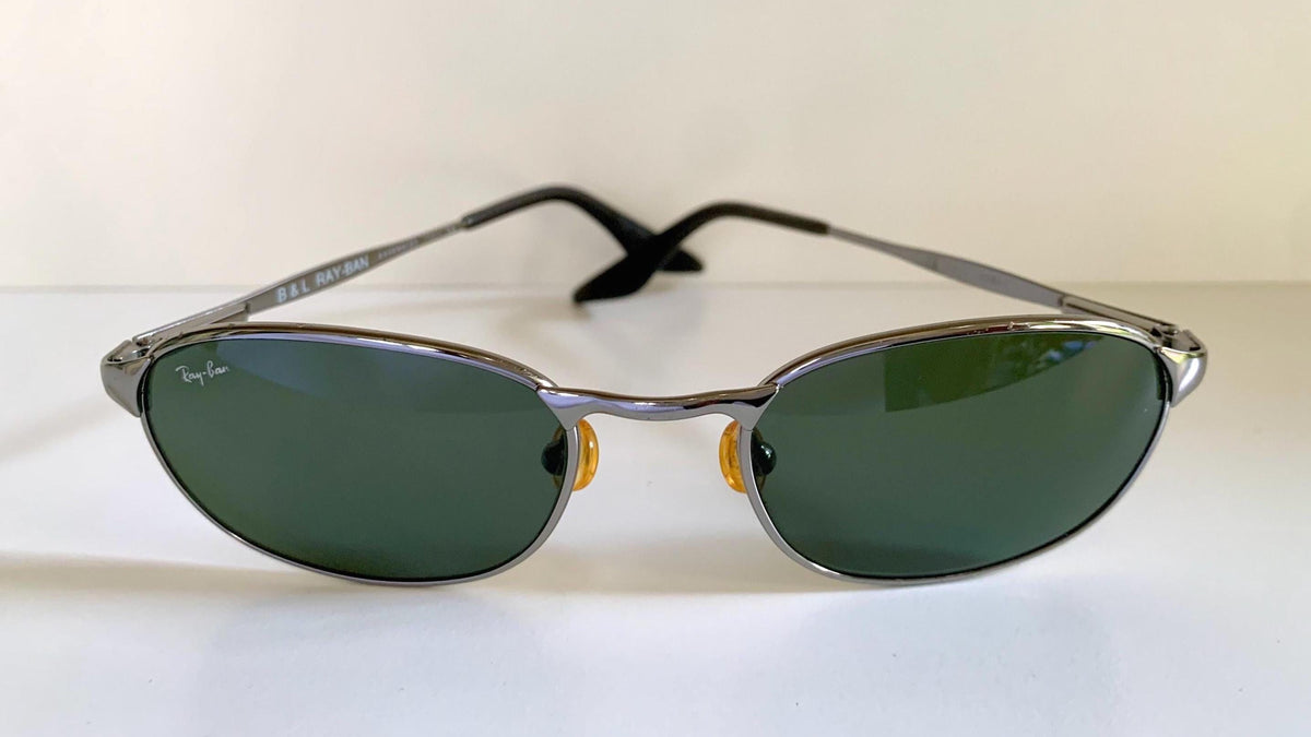 Ray Ban B&L USA vintage sunglasses - 90s W2841 Highstreet silver frames